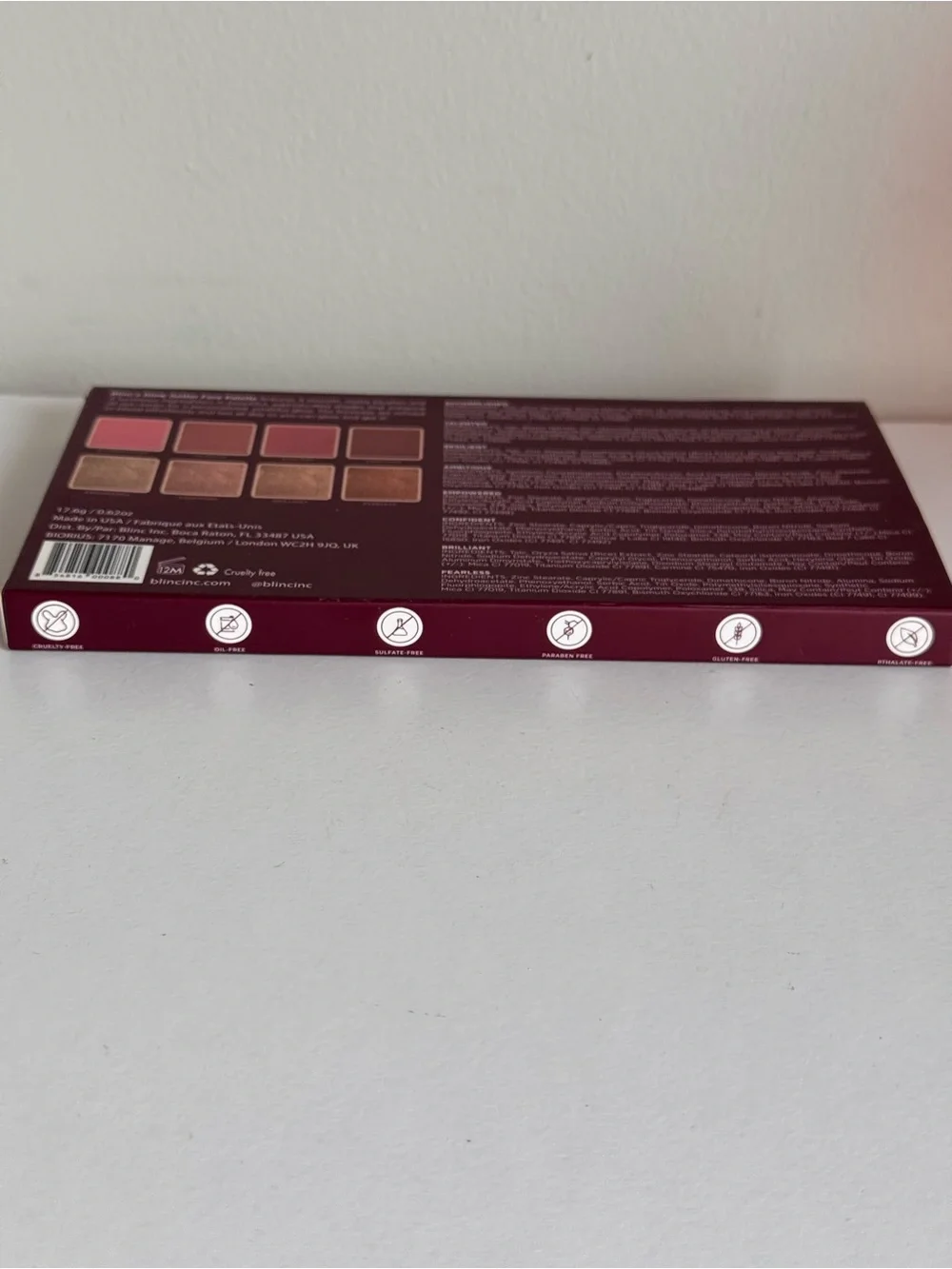 Blinc Glow Getter Face Palette 4 Blushes 4 Highlighters